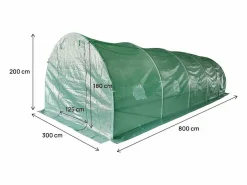 Habitat et jardin Túnel de invernadero para jardín <><noscript><img width=