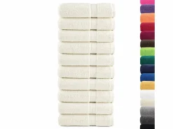 Toallas de baño 10 uds 100% algodón verde 100x150 cm 600 gsm ES878699^ Clearance