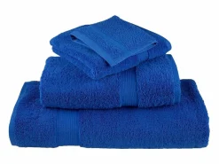 Toallas de baño 2 uds 100% algodón 100x150 cm 600 gsm ES602999^ Best