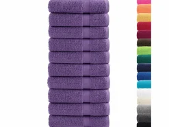 Toallas de baño 10 uds 100% algodón verde 100x150 cm 600 gsm ES552239^ Hot