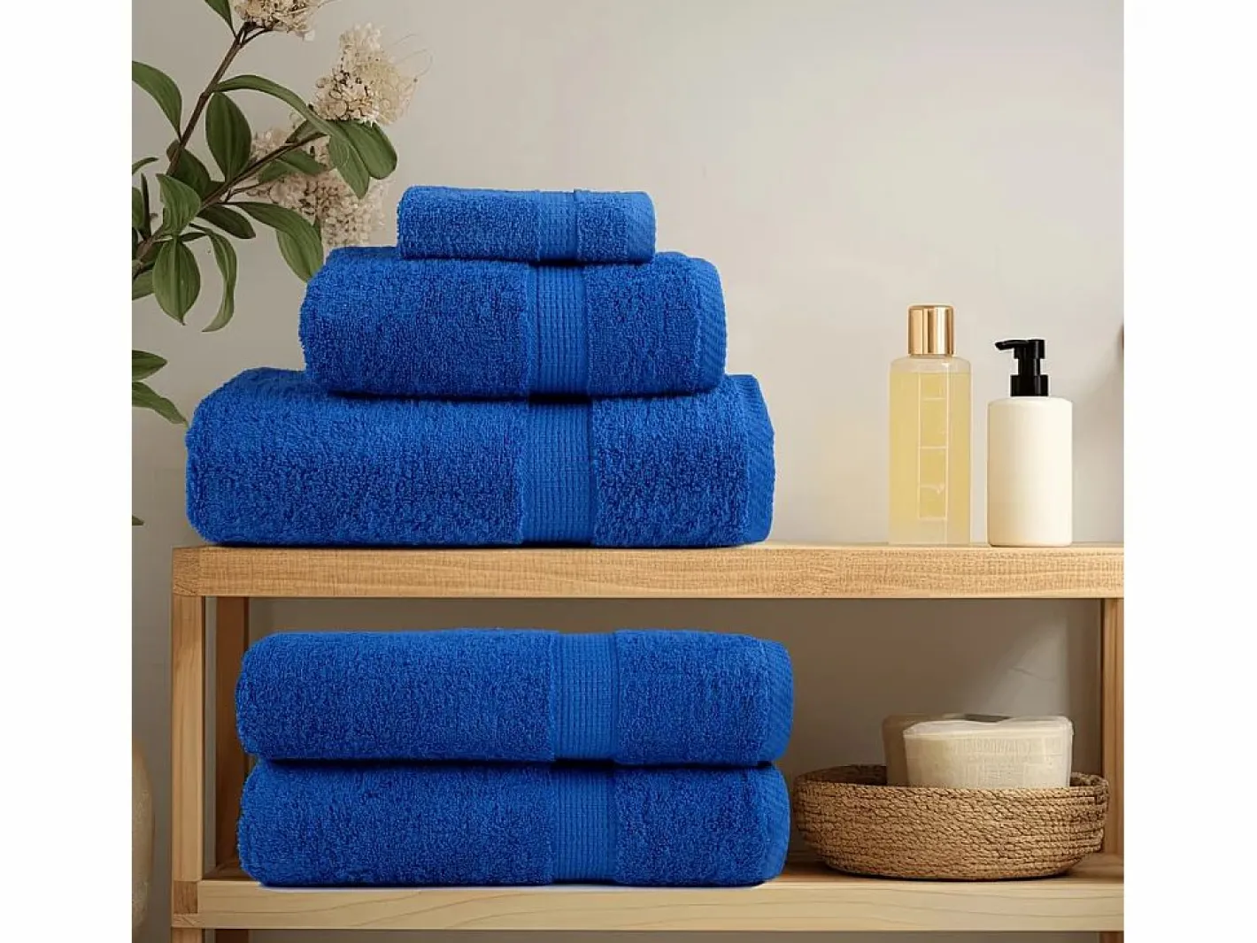 Textil De Baño|Textil De Baño|Toallas premium 10 uds 100% algodón 100x150 cm 600 gsm ES530047