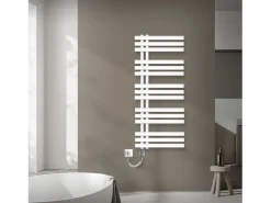 Toallero de pared de diseño con radiador y porta toallas, 500 x 1200 cm, color^LuxeBath Hot