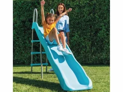 Intex Tobogán infantil 3 escalones 3-10 años 147x84x251 cm Azul