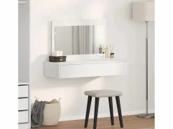 Tocador 100 x 40 x 70 cm Madera de ingeniería Blanco Discount