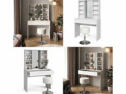 Vicco Tocador 93x40x147 alexa Blanco New