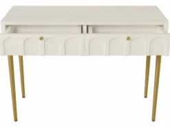 ModernLuxe Tocador|Tocador con 2 cajones - de aglomerado - Blanco