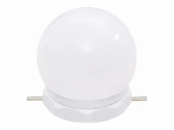 vidaxl Tocador|Tocador con LED y armario madera contrachapada