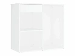 vidaxl Tocador|Tocador con LED y armario madera contrachapada