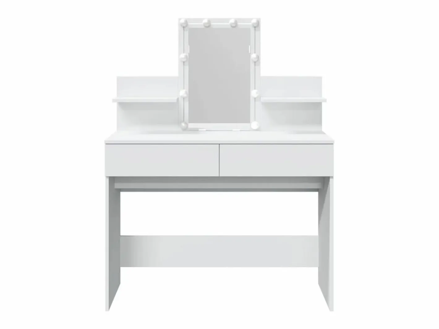Tocador con luces LED 100x40x130 cm ES841890^ Discount