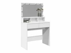 vidaxl Tocador|Tocador con luces LED 80x41x134,5 cm