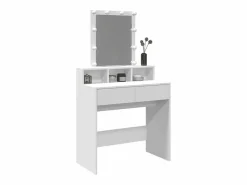 vidaxl Tocador|Tocador con luces LED 80x41x144,5 cm