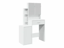 vidaxl Tocador|Tocador con mueble 80x35x132 cm