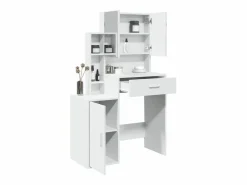 vidaxl Tocador|Tocador con mueble 80x35x132 cm