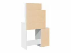 vidaxl Tocador|Tocador con mueble 80x35x132 cm