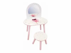 Muebles Niño|Tocador con taburete - Bailarina bailarina 48 x 60 x 40 / 27 x 28 x 28 cm