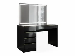 Vicco Tocador /oro 120x55x75 sherry Negro