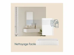 MB Muebles Bonitos Tocador|Tocador para Dormitorio en 80x42x97cm Velia