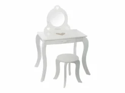 Atmosphera Muebles Niño|Tocador y taburete MDF 91x71,5x50,5cm