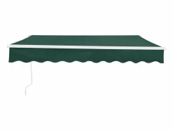Toldo con manivela 300 x 250 cm verde oscuro 03_0008307^Helloshop26 Clearance