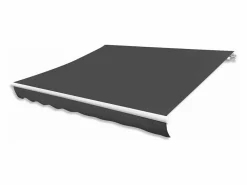 Toldo de lona blanco 450x300 cm ES144904 Gris antracita Online
