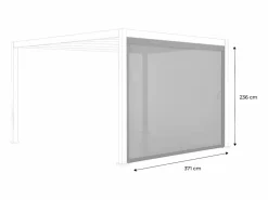 Sweeek Cenador Y Quiosco|Toldo de 4m para pérgola bioclimática antracita