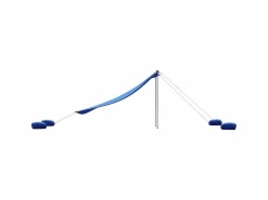 Toldo de playa con anclas de arena 304x300 cm ES115631^