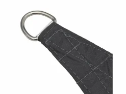 Toldo de vela cuadrado tela oxford gris antracita 3x3 m ES238547^ Hot