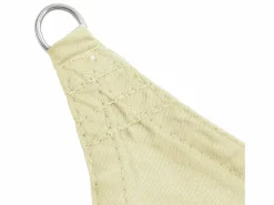 Sombrilla|Toldo de vela cuadrado tela Oxford color crema 3,6x3,6 m ES477004