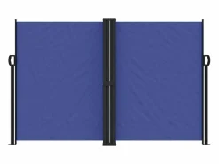 Toldo lateral retráctil 160x600 cm ES766482 Azul