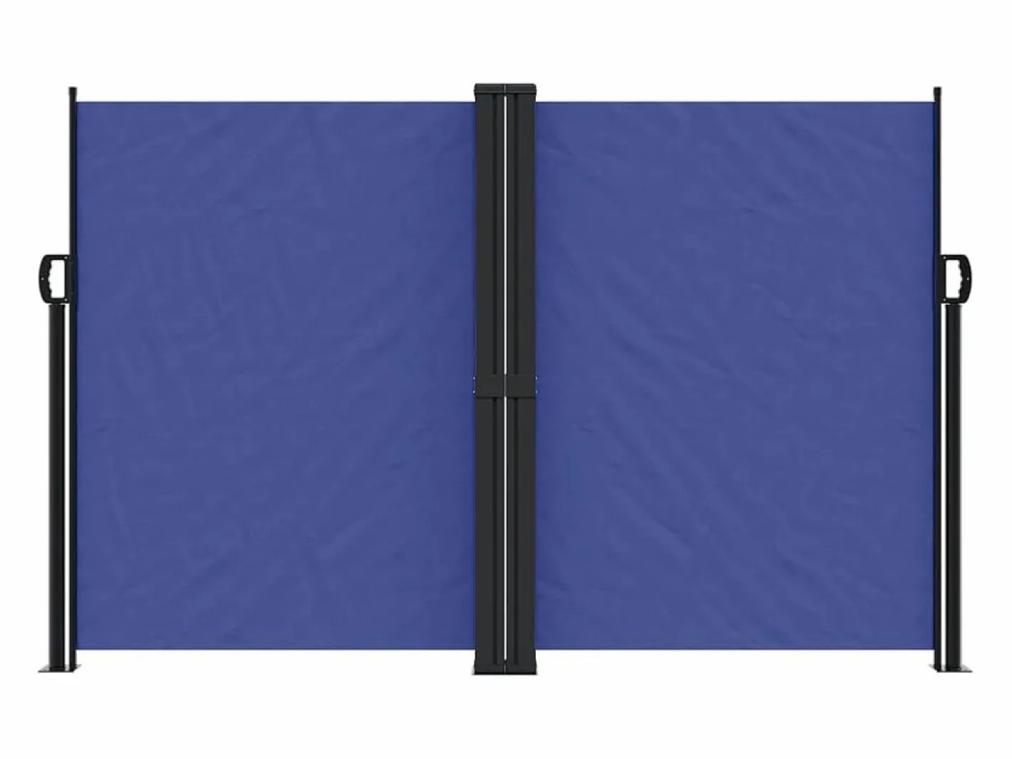 Toldo lateral retráctil 160x600 cm ES766482 Azul