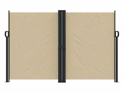 Toldo lateral retráctil 160x1200 cm ES337759 Beige