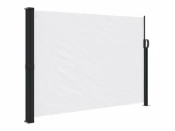 Toldo lateral retráctil 140x600 cm ES502852 Blanco Discount