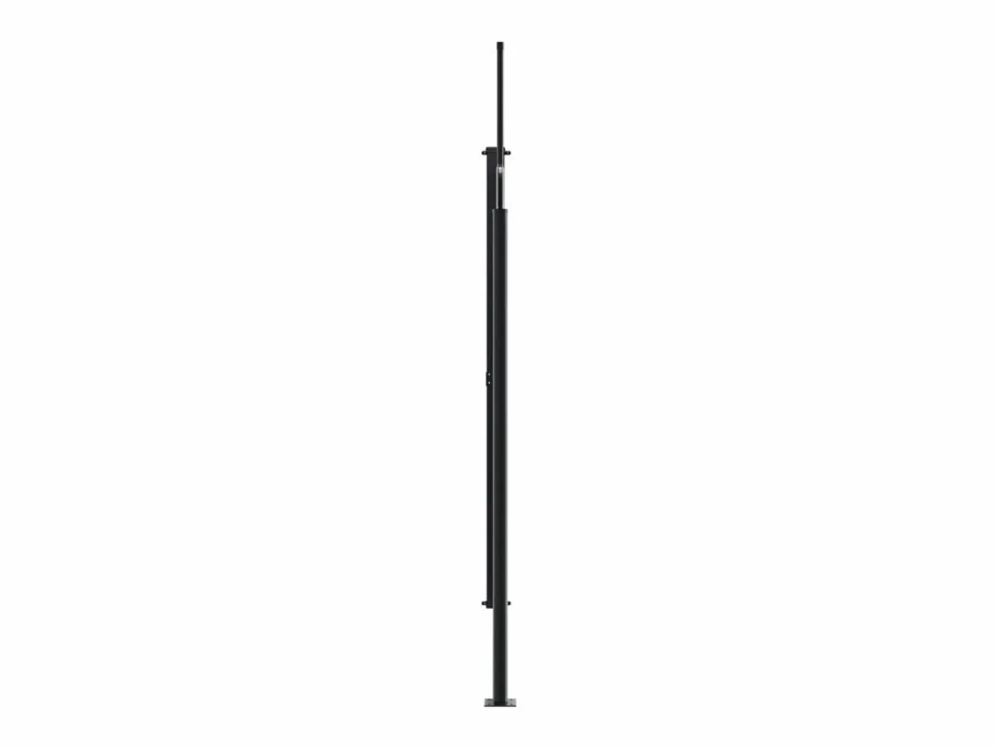 Toldo lateral retráctil 200x600 cm ES749842 Crema New