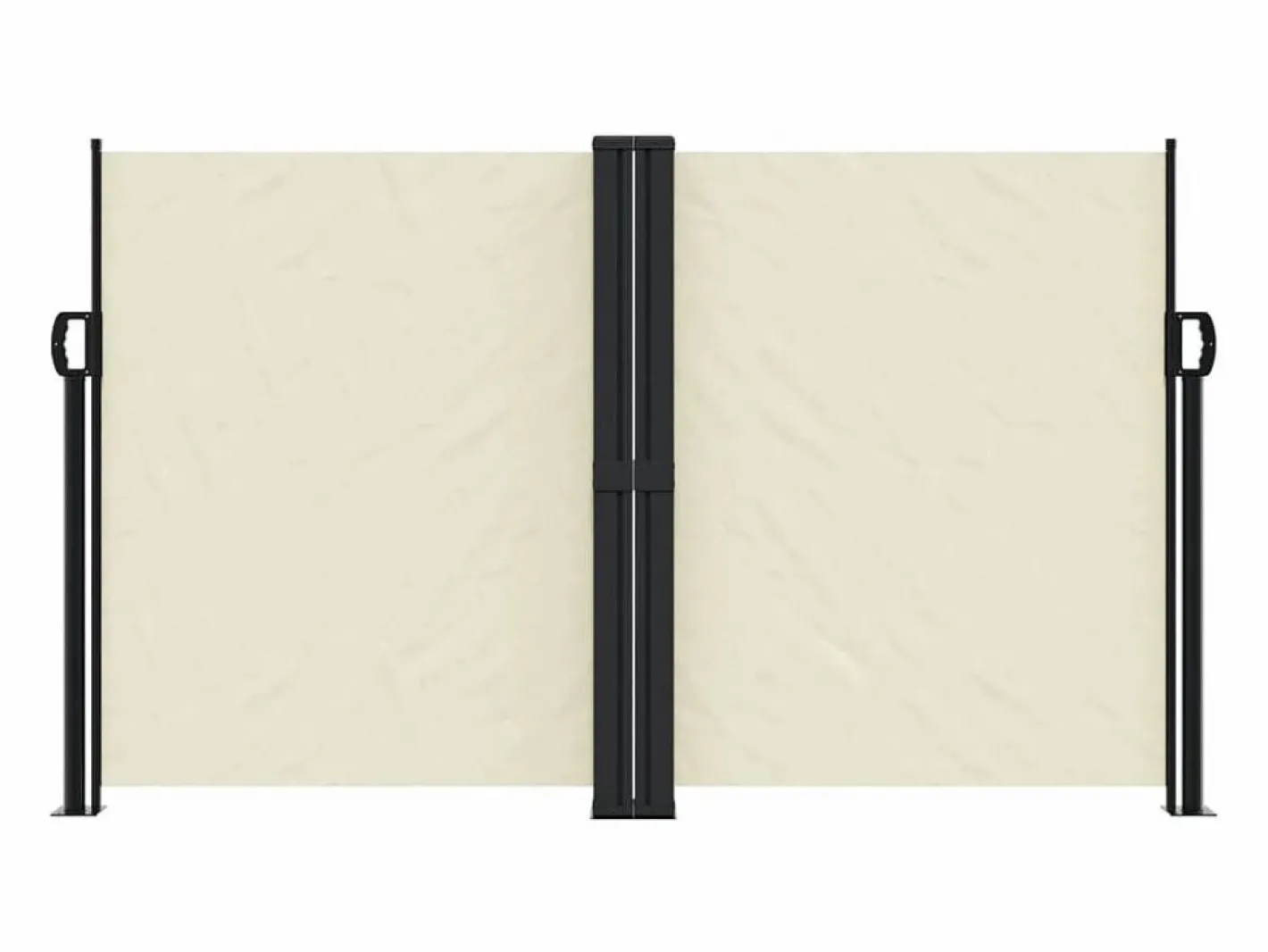 Toldo lateral retráctil 140x600 cm ES881397^ Best