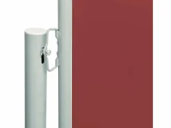 Toldo lateral retráctil de jardín 200x600 cm ES282013 Rojo New