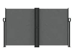 Toldo lateral retráctil 140x1200 cm ES766090 Gris antracita Sale