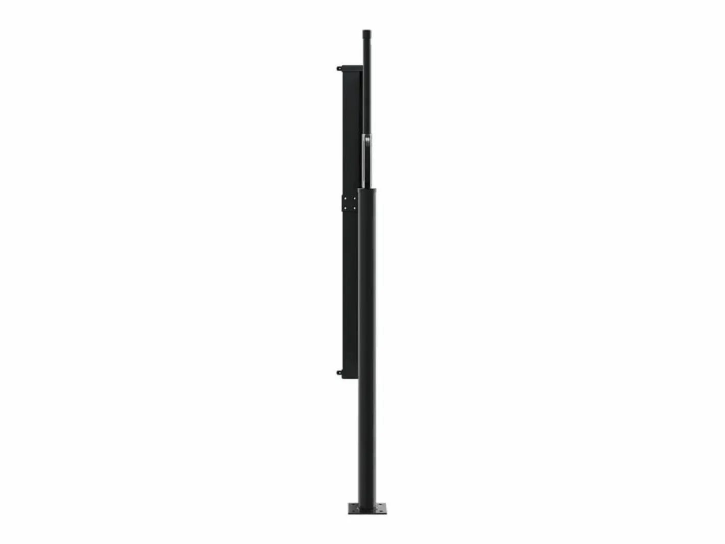 Toldo lateral retráctil 120x600 cm ES732671 Gris antracita Best