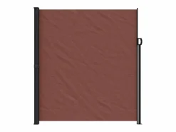 Marquesina|Toldo lateral retráctil marrón 220x600 cm ES270248