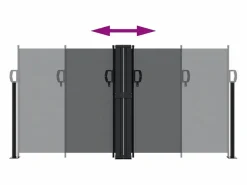 Toldo lateral retráctil 120x600 cm ES316063^ Outlet