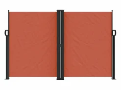 Toldo lateral retráctil terracota 160x1000 cm ES117876^ Discount
