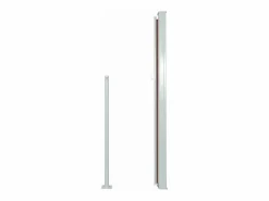Marquesina|Toldo lateral retráctil 160x500 cm marrón ES830273