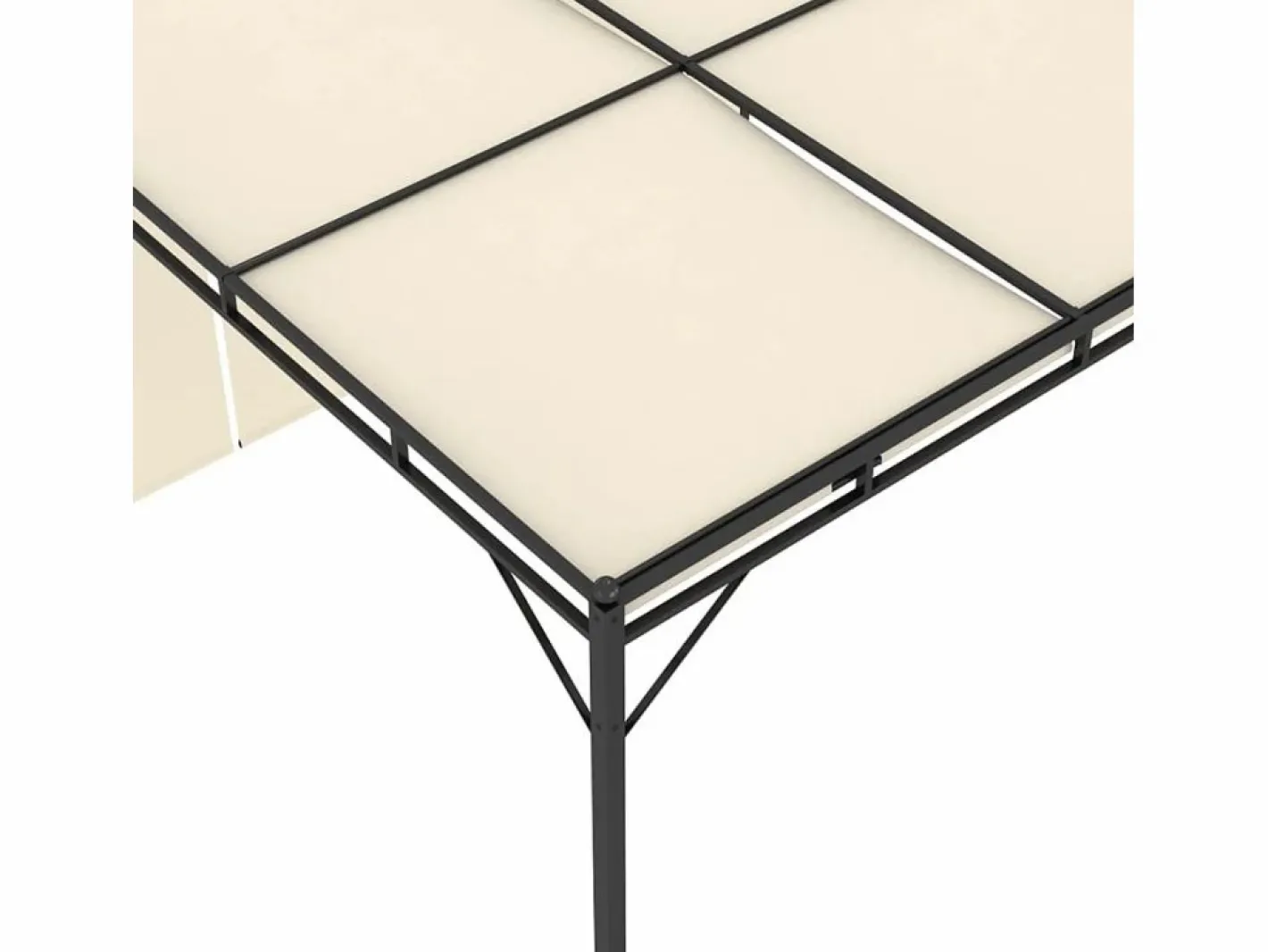Toldo Lof con cortina lateral crema 2,25x3x3 m^vidaxl Online
