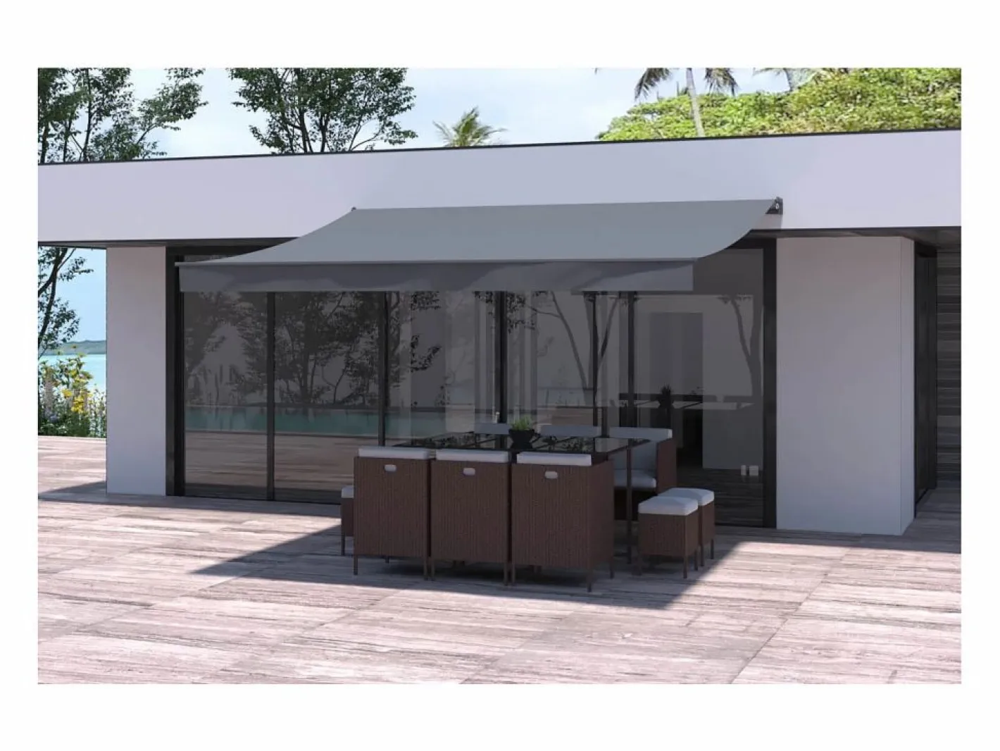 Toldo manual de 4x3 m ADRO^Concept-Usine