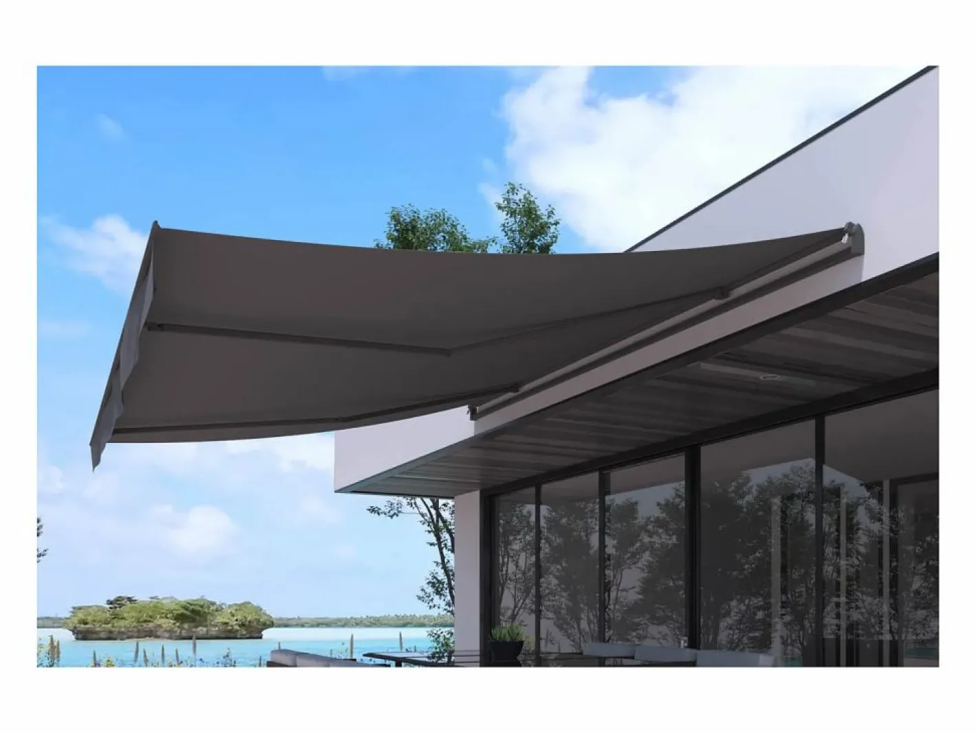 Toldo manual de 4x3 m ADRO^Concept-Usine