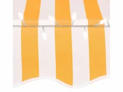 Toldo manual retráctil con LED blanco y 100 cm ES772671^ Best