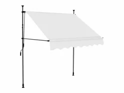 Toldo manual retráctil con LED 100 cm ES231825^ Discount