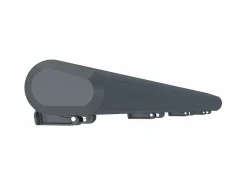 Vente-unique Toldo motorizado con luces LEDs con cofre integral 4x3,5m toldo acrílico antracita GALAXA Gris antracita Discount