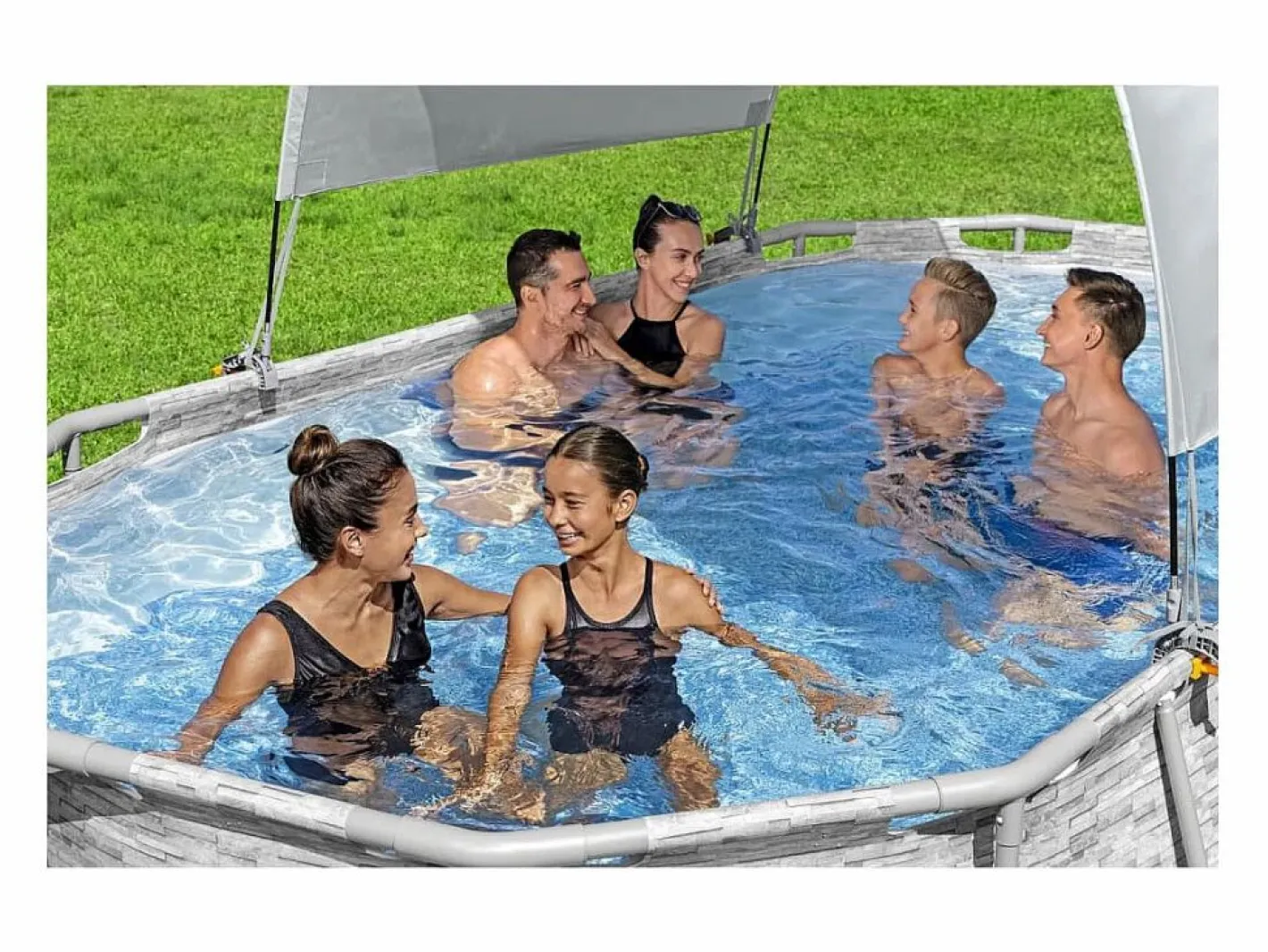 Accesorio Piscina|Toldo para piscina desmontable ES860315