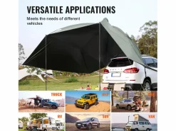 Toldo para Vehículo SucceBuy, Cubierta Sombra 305 x 213 cm, PU2000mm UV50+, para Camiones, SUV, Furgonetas, Autocaravanas^ New