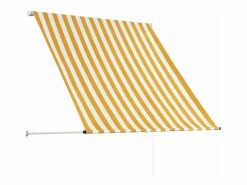 Toldo retráctil y blanco 100x150 cm ES275492 Amarillo Sale